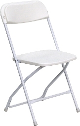 Plastic Folding Chairs White for Kids